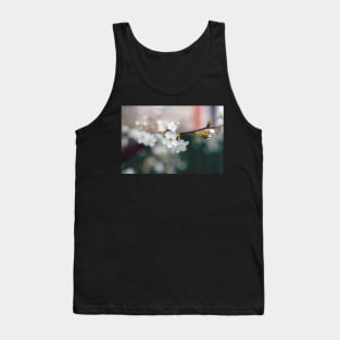 White Cherry flowers Tank Top